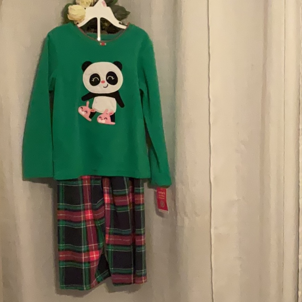 New Carter’s Cozy fleece sleepwear size 6
